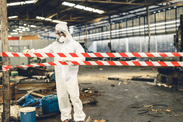 Professional Biohazard technician working in Donnelsville, OH
